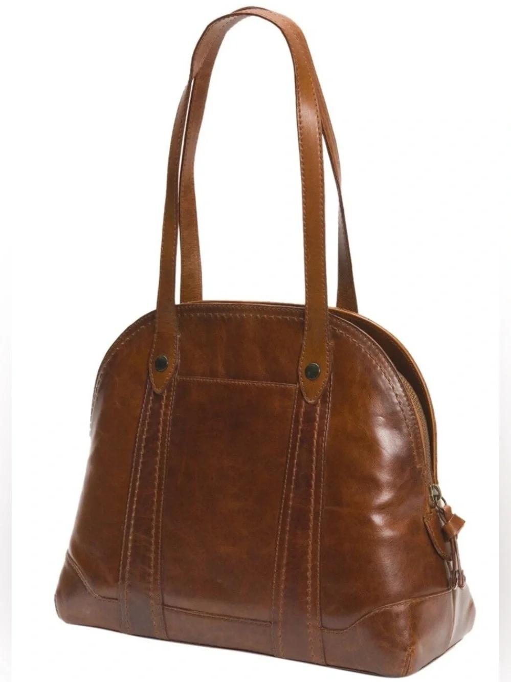Frye structured leather